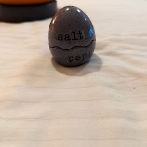 Pier 1 salt and pepper shakers. Spring.  Easter egg.